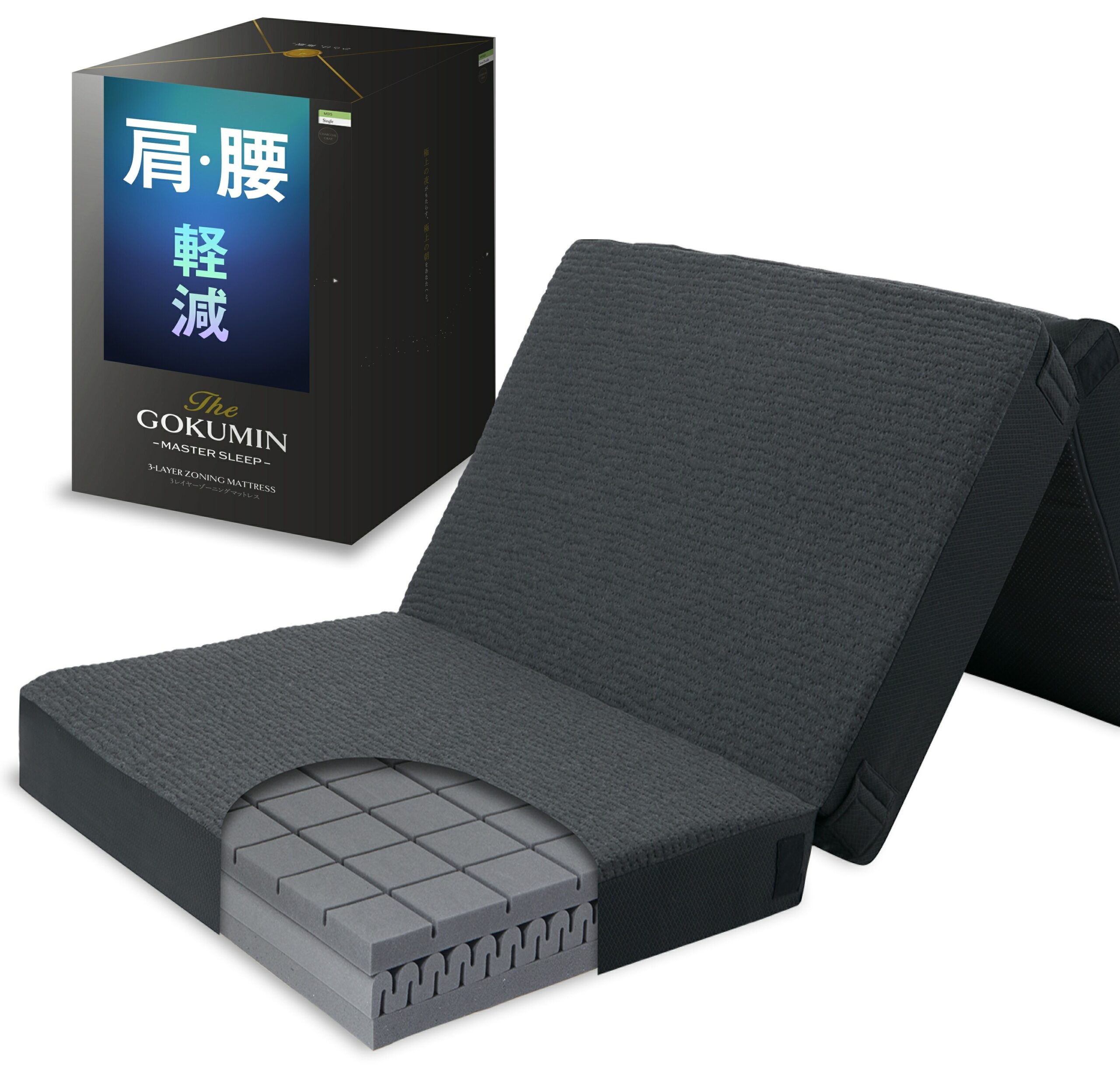 3レイヤーゾーニングマットレスの製品画像